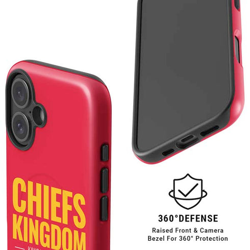 NFL Kansas City Chiefs Team Motto iPhone 16 Plus Magsafe Impact Case
